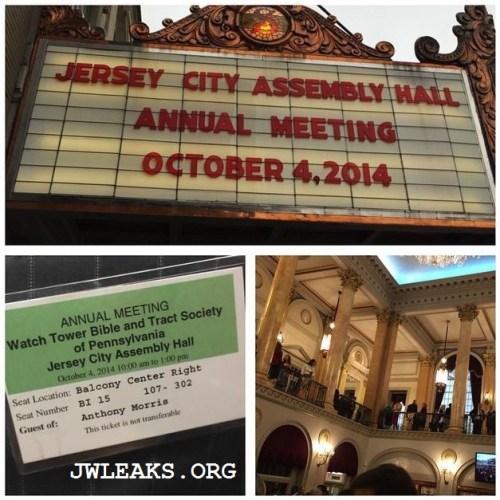 jehovah's witnesses - annual general meeting 2014