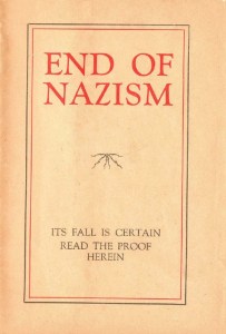 end of nazism